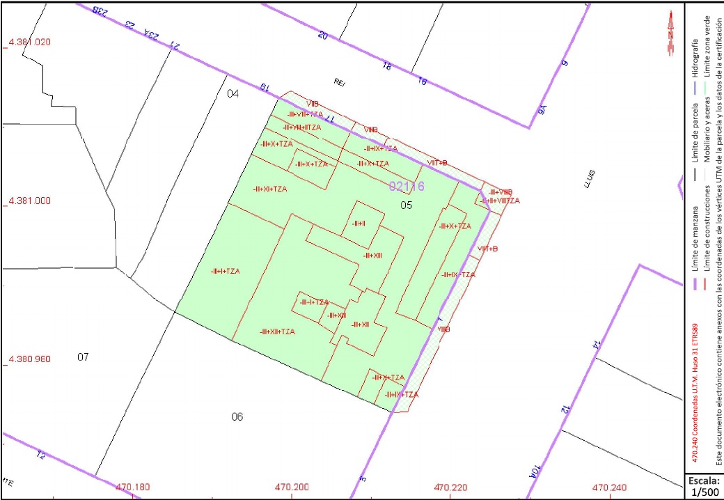 Situació cadastral de l’edifici