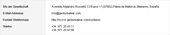 Información de contacto